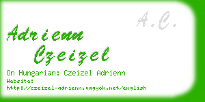 adrienn czeizel business card